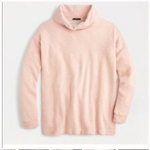J. Crew Funnel Neck Sweater Pink AE783 Size Small